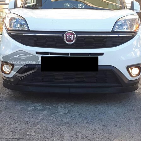 Fiat Doblo D4 2015-2021 Uyumlu Üniversal Astra H lip Esnek Ön Lip 2 Parça Tampon Altı Dil Karlık Ön Ek