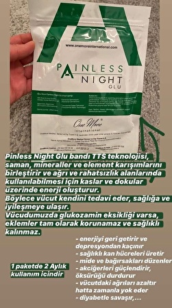 Painless night glu onemore agrı bantları 25li paket