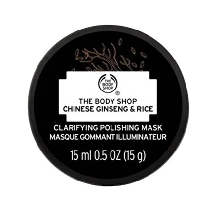 The Body Shop Chinese Ginseng & Rice - Aydınlatıcı Ve Arındırıcı Maske 15 ML 