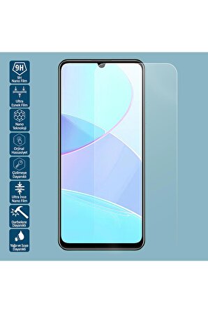 Samsung Galaxy A05 Uyumlu 9H Blue Nano Kırılmaz Ekran Koruyucu