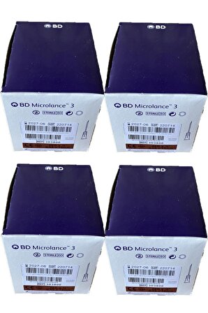 Microlance Kahverengi Iğne Ucu 26 G X 1/2 0,45 X 13mm 100 ADET 4 KUTU