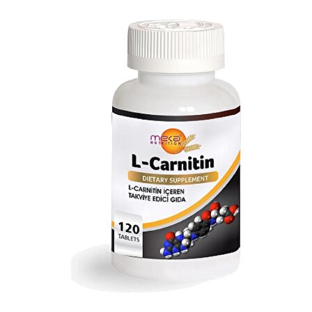 Meka Nutrition L-Karnitin 500 Mg 120 Tablet