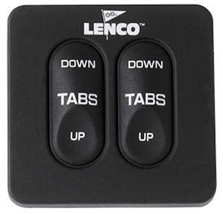 Lenco flap kontrol paneli Standart 12/24V
