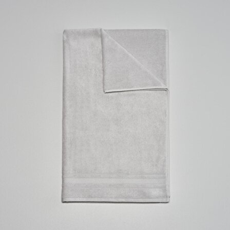 Linens Soft Pamuk Havlu Gri 85x150 cm