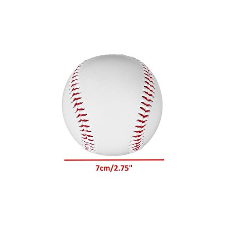 Leyaton 6'lı El Yapımı Beyzbol Topu (6pcs)