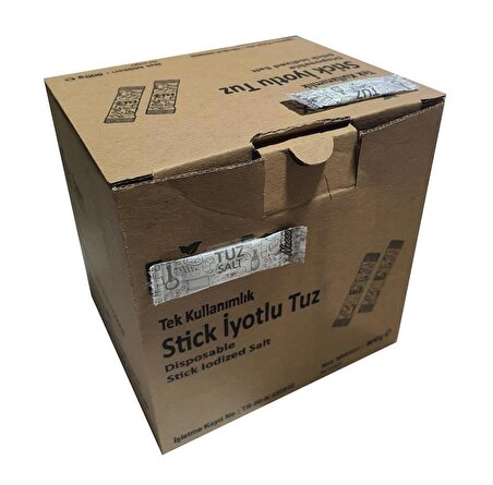 Stick Paket Tuz 7.800 gr. 6.500 Adet