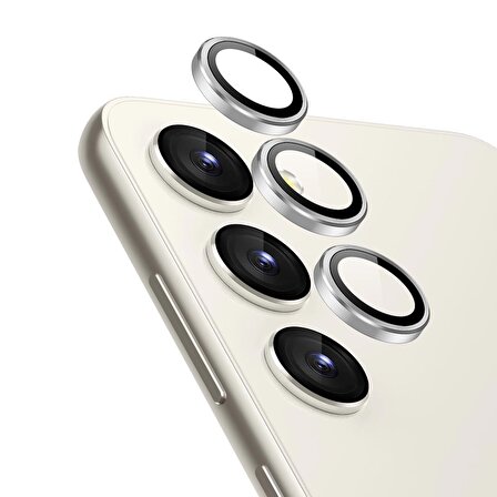 Gpack Samsung Galaxy S23 Kamera Metal Cam Lens Koruyucu hsn1