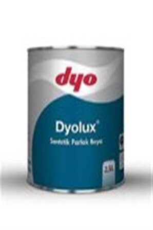 Dyo Dyolüx Sentetik Yağlı Boya 2,5 Lt siyah