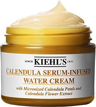 Kiehl's New York Calendula Serum-Infused Water Cream 50ml - Kadife Çiçeği Özlü Su Bazlı Nemlendirici