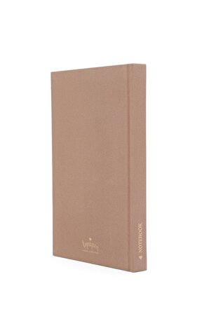 Sütlü Kahve Notebook Noktalı Defter 15 x 21 cm.