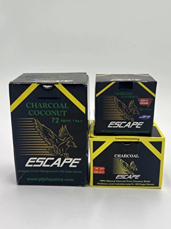 Escape Nargile Kömürü 250 gram - 250 gr