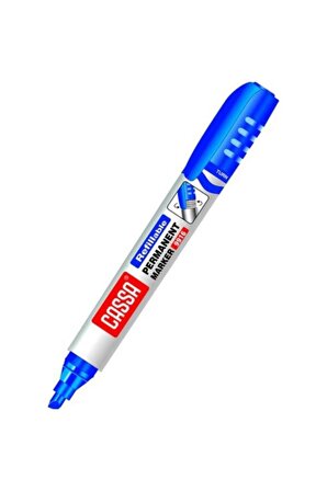 Cassa Koli Ve Kağıt Kalemi Dörtgen Uçlu (12 Li) Mavi