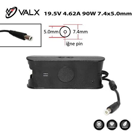 Valx LA-19575 19.5V 4.62A 90W 7.4x5.0 Laptop Adapt