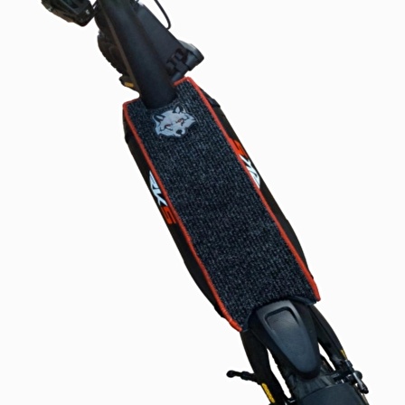 elektrikli scooter aksesuar koruyucu paspas Rks T8 Kickscooter uyumlu gri kurt