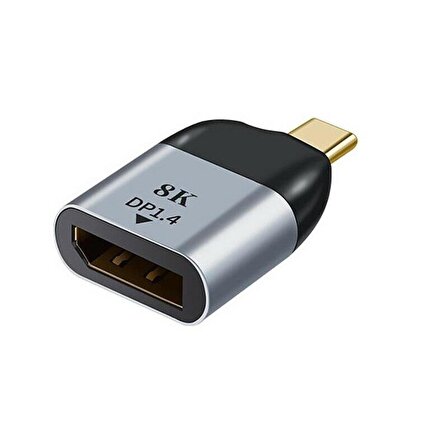 Type C To Displayport Kablo Ucu Dp Mini Çevirici Dönüştürücü Adaptör