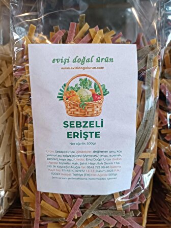 Sebzeli Erişte 500 gr.