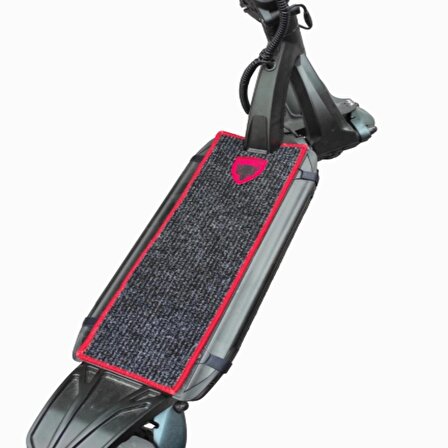 Elektrikli scooter aksesuar koruyucu paspas Sway 2000W YB-F3 Fırtına Kırmızı kenar kırmızı kurt