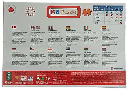 KS Games Fantastik 50 Parça Çocuk Puzzle