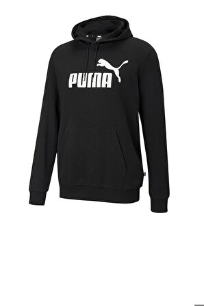 Puma Erkek Siyah Kapüşonlu Sweatshirt