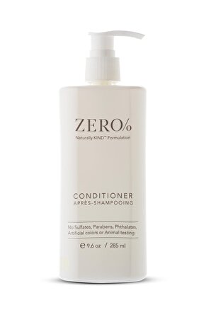 Zero Yatıştırıcı Tüm Saç Tipleri İçin Sülfatsız Saç Kremi 285 ml