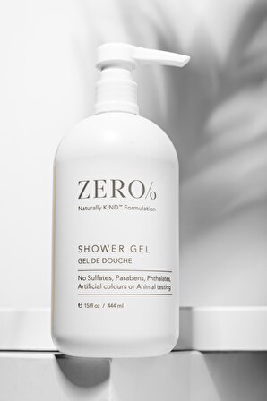 Zero/o Naturally Kind Shower Gel 443 ML 15 FL OZ