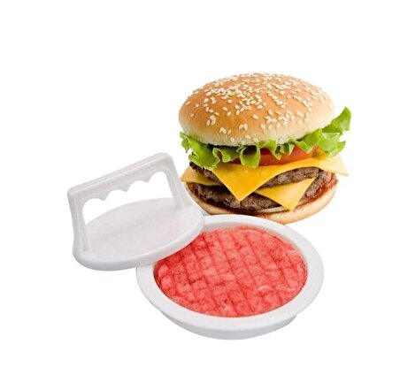 Hamburger Köfte Kalıbı Köfte Presi Şekillendirici Burger Press Pratik Köfte Yapma Aparatı