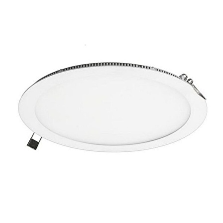 6W SIVA ALTI 6500K YUVARLAK SLiM PANEL LED