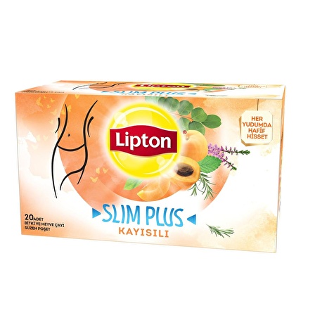 Lipton Slim Plus Kayısı Çay 20'li