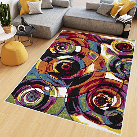 Dijital Baskı Yıkanabilir Kaymaz Taban Salon Halısı Ve Yolluk RVG0532