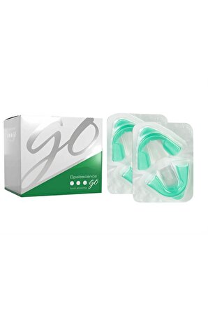 Ultradent Go Naneli %6 Hazır Plaklı Diş Beyazlatma 8 Plaklı Kutu Set