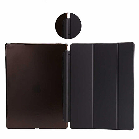 Gpack Apple iPad Mini 5 Kılıf Smart Cover Kapaklı Standlı Uyku Modlu sm1