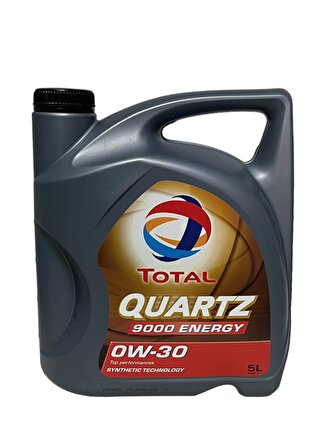 Total Quartz 9000 Energy 0W-30 Tam Sentetik Motor Yağı 5 Litre