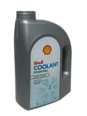 Shell Coolant Essential 4 Mevsimlik Mavi Antifriz 3 Litre