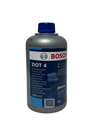 Bosch Dot-4 Fren Yağı 500 Ml. 4 Adet