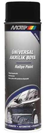 Motip Parlak Siyah Üniversal Akrilik Boya Spreyi 500 ML