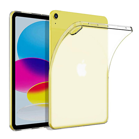 Gpack Apple iPad 10.9 2022 10.Nesil Kılıf Silikon Arkası Buzlu Lüx Koruma s2