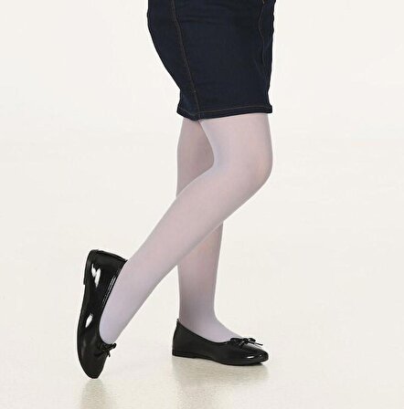 Kız Çocuk Mus Külotlu Çorap 50 Den - Saks
