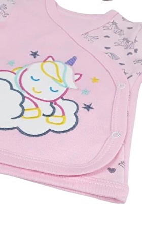 Unicorn Kız Bebek Hastane Çıkışı - 5li Set