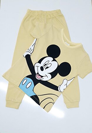 Mickey Çocuk Pijama Takımı