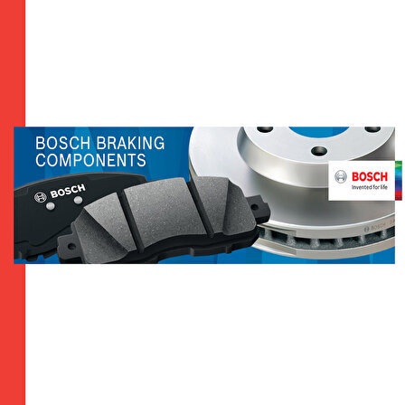 Bosch Orijinal Arka Fren Balatası VW Tiguan 2008-2018 Modelleri İçin