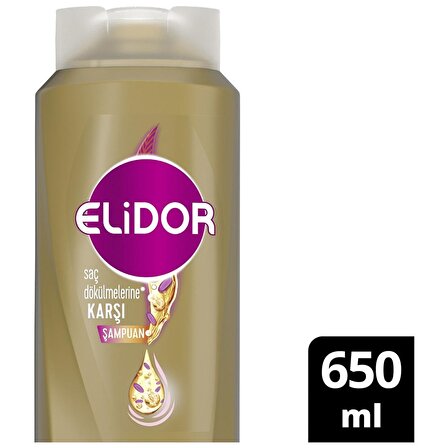 Elidor Şampuan Saç Dökülmelerine Karşı 4 x 650 Ml