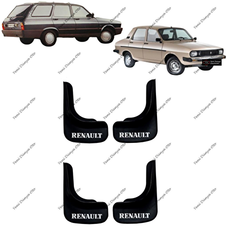 Renault 12 Toros 4lü Paçalık, Çamurluk, Tozluk REN1UX024