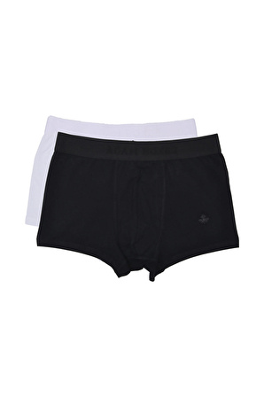 Adam Boxes Boxer Trunk Neo-Cosy 
2'li Paket - Siyah, Beyaz