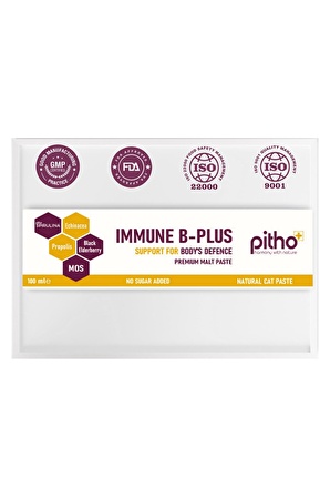 Pitho Immune B - Plus ( Bağışıklık Güçlendirici Doğal Multivitamin Kedi Maltı )