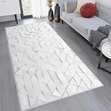 Dijital Baskı Yıkanabilir Kaymaz Taban Salon Halısı Ve Yolluk RVG1217
