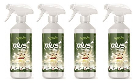 Oithox Plus Ul Insektisit Sinek, Uyuz, böcek, Pire, Örümcek, Bit, Tahta Kurusu, Mite, Hamamböceği Ilacı 500 ml 4 Adet