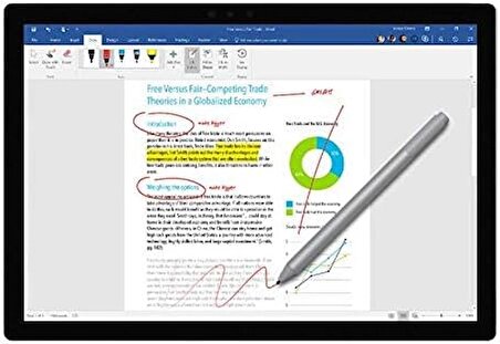 Microsoft Surface Kalem - Stylus - Bluetooth 4.0 Platin
