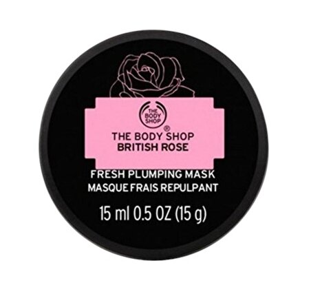 The Body Shop  British Rose - Besleyici Ve Nemlendirici Maske 15 ML 