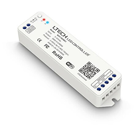Ltech LED Kontrolcüsü Wifi Uyumlu DMX/RDM - WIFI-RDM01