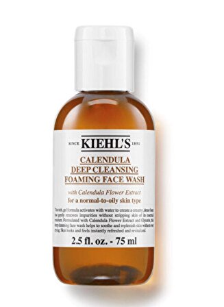 Kiehl's Calendula Deep Cleansing Foaming Face Wash 75 ML
